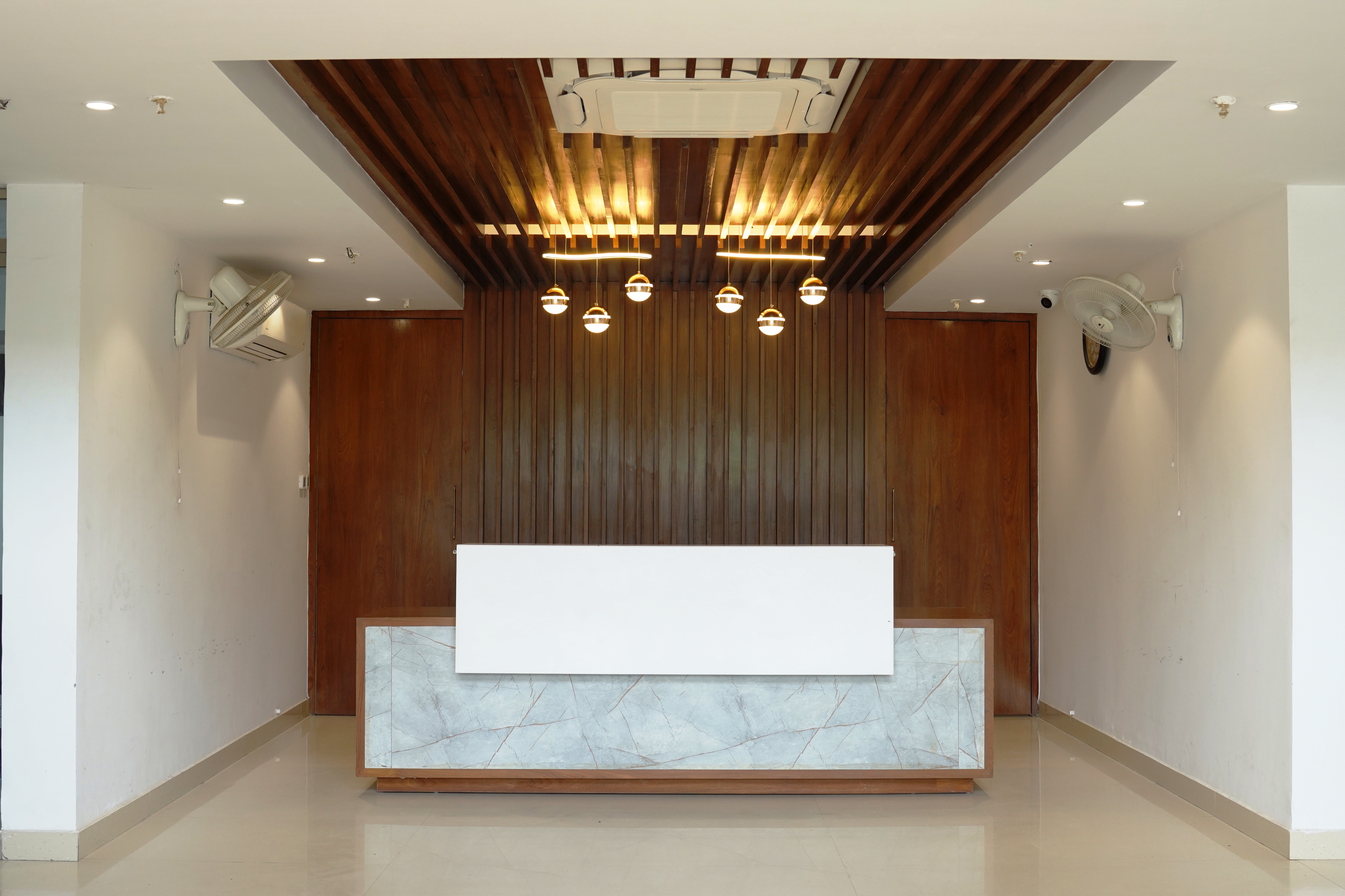 Reception area
